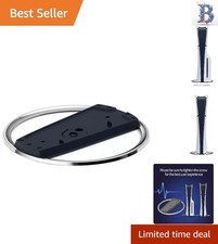 Sleek Black Vertical Stand for PS5 Consoles - Easy Clip Mount Installation