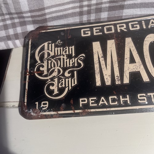Allman Bros Band License Plate - Picture 2 of 5