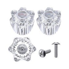 ABS Shower Handle Set 2 Pack for For pfister Tub Shower Faucets Easy Install