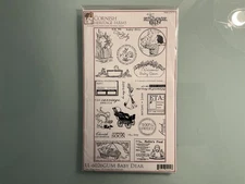 Cornish Heritage Farms “Baby Dear” Rubber Stamps Set (Used)