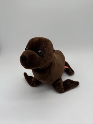 Wild Republic Brown Seal Sea Lion Plush Stuffed Animal 14''