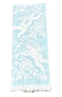 Vintage Fieldcrest Cotton Cupid Baby Blue Cotton Bath Towel With Fringe — photo 5