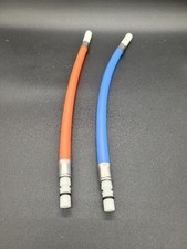 Caravan 2 x 300mm Flexi hose with Pushfit connectors for Reich Taps. F104/F105