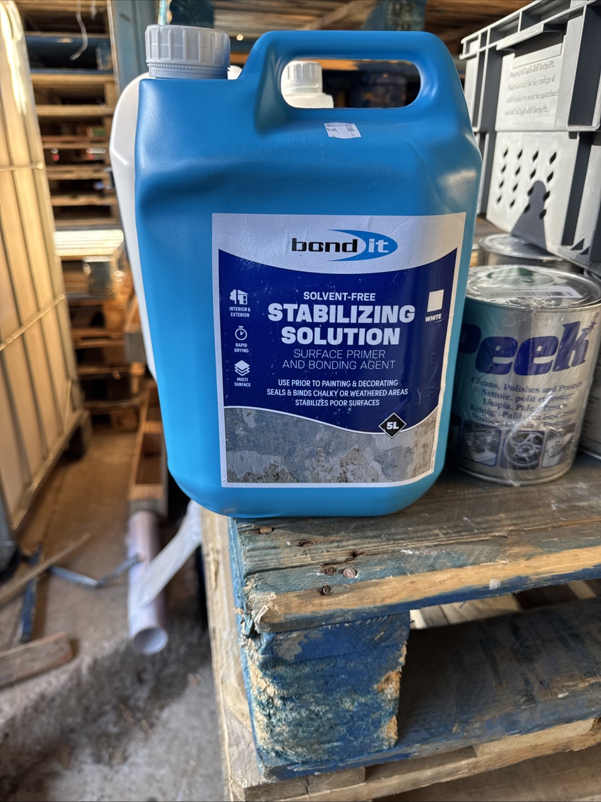 Bond It Stabilising Stabilizing Solution Surface Primer Concrete Masonry 5 Litre