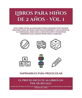 Imprimibles para preescolar [Libros para niños de 2 años - Vol. 1]: Este libro