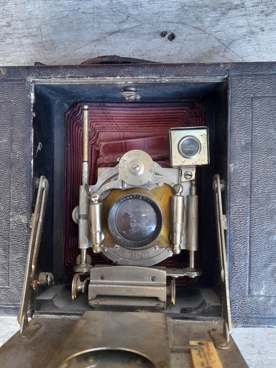 Appareil Photo Ancien à Soufflet Unicum – Vintage, état D'usage, Collection