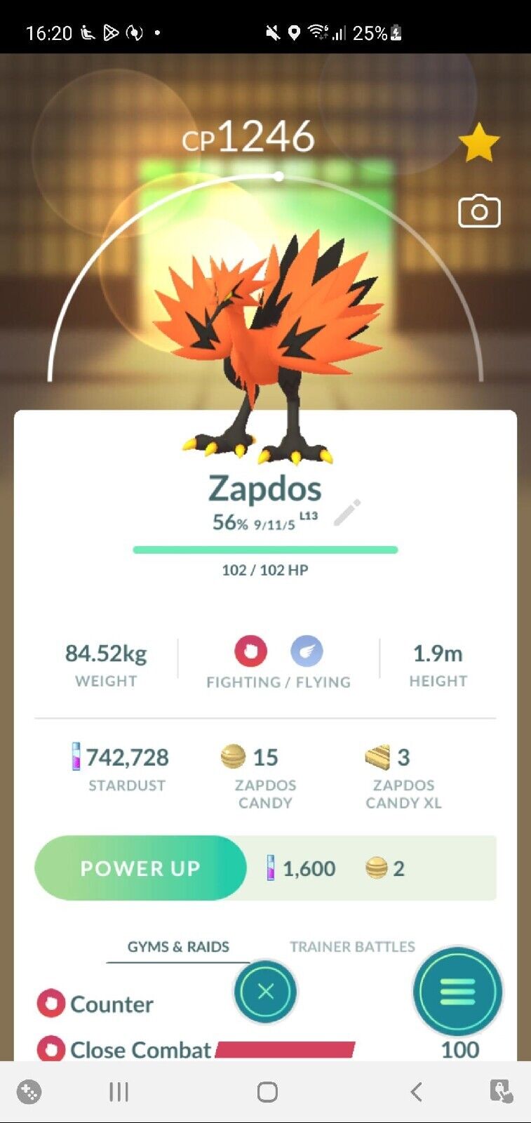 Shiny Zapdos -  Sweden