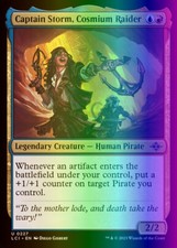 MTG Captain Storm, Cosmium Raider (227/535) The Lost Caverns of Ixalan LP FOIL