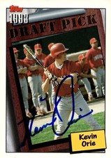 Kevin Orie - Signed 1994 Topps Draft Pick Rookie #762