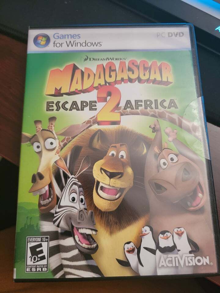 Jogo Mídia Física Madagascar Escape 2 Africa Original pc em