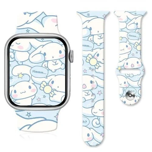 Anime Sannrio My Melody Cinnamoroll Kuromi Uhrenarmband für Apple Watch 8765 Stra - Bild 47 von 58