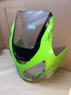 2001 Kawasaki Ninja Zx1200 ZX 1200 OEM Front Upper Nose Cowling