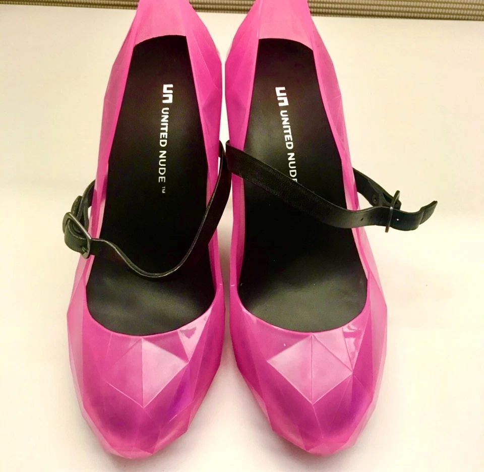 Zapatos de salón Hot Pink United Nude 39 nuevos en caja (perfecto estado) Foto 2 de 4