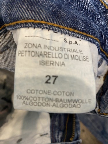DOLCE & GABBANA D & G BLUMENBESTICKTE JEANS GRÖSSE 27 ~ TOP ZUSTAND - Bild 9 von 17