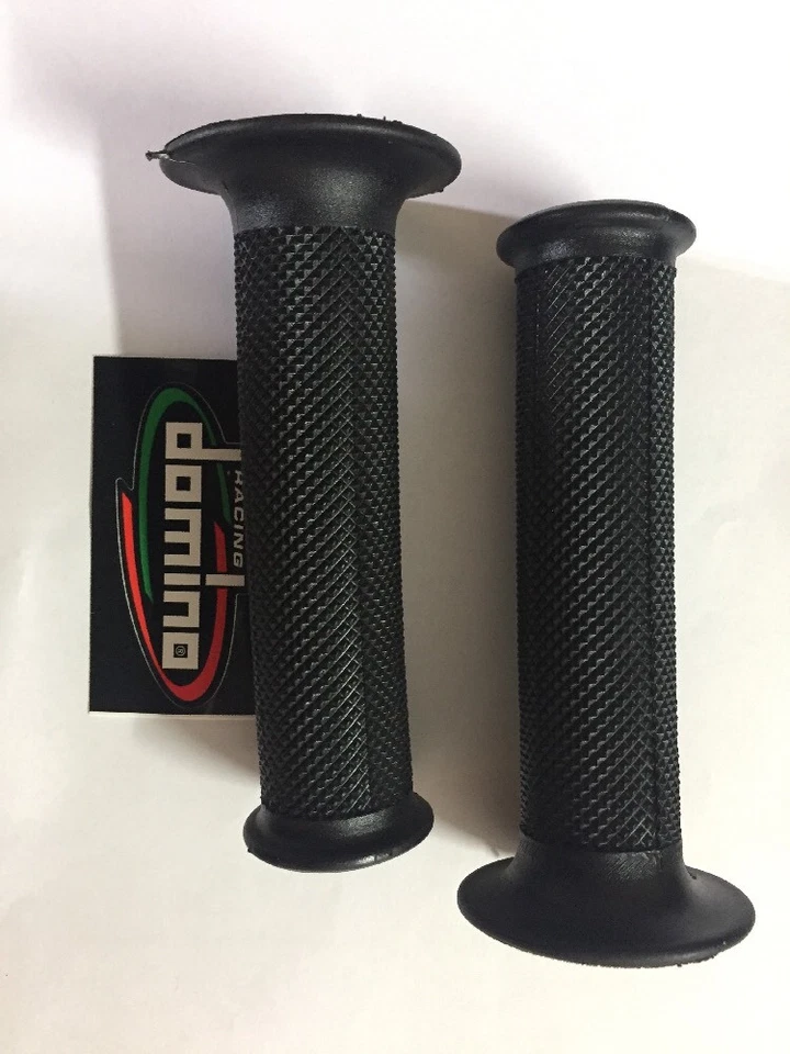 COPPIA MANOPOLE NERE L. 130 mm DOMINO DAKAR