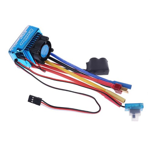 120A ESC Brushless Speed Controller ESC for 1/8 1/10 1/12 RC Car Truck Accs L0R3 - Picture 7 of 7