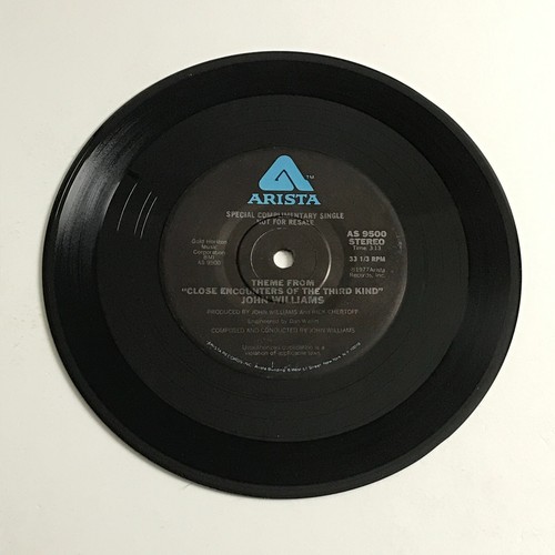 John Williams - Theme From Close Encounters 7" Vinyl Record (33rpm) - AS 9500 - Picture 2 of 3