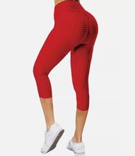 Women's Scrunch Butt Lifting Leggings, High Waist Yoga Booty Pants, Tummy Contro