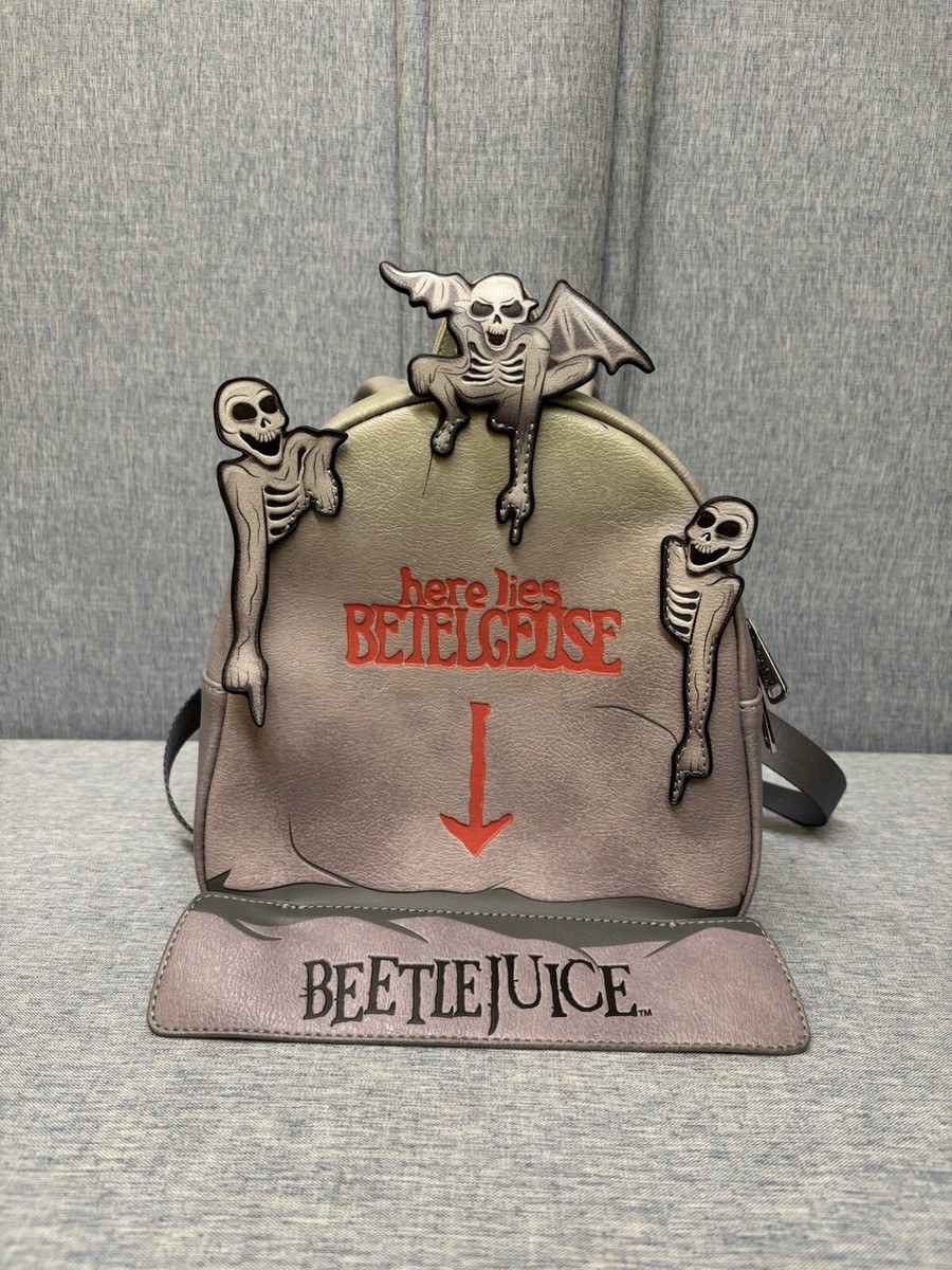 BEETLEJUICE TOMBSTONE (GLOW-IN-THE-DARK) MINI-BACKPACK