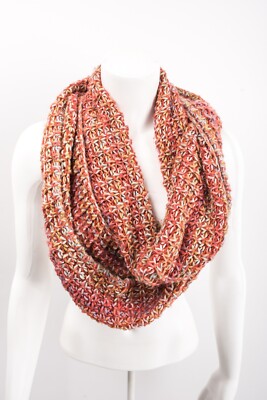 Made of Me Womens Wide Multicolored Infinity Scarf One Size