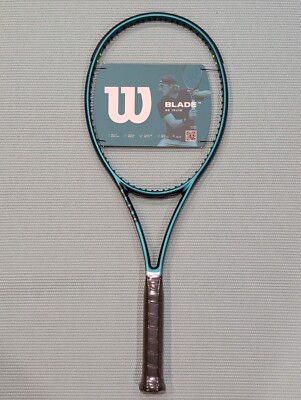 New Wilson Blade 98 16x19 v9 Tennis Racquet size 4 3/8 unstrung 10.8oz/305g
