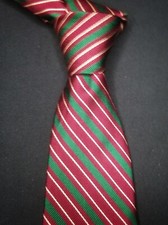 Vintage Brooks Brothers Ivy Trad Prep Silk Tie Multicolor Repp Stripe Made in US