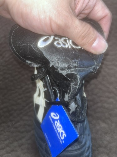 VTG ASICS SG Leather 1994 Made In Italy Soccer Cleats US 8 - Picture 4 of 12