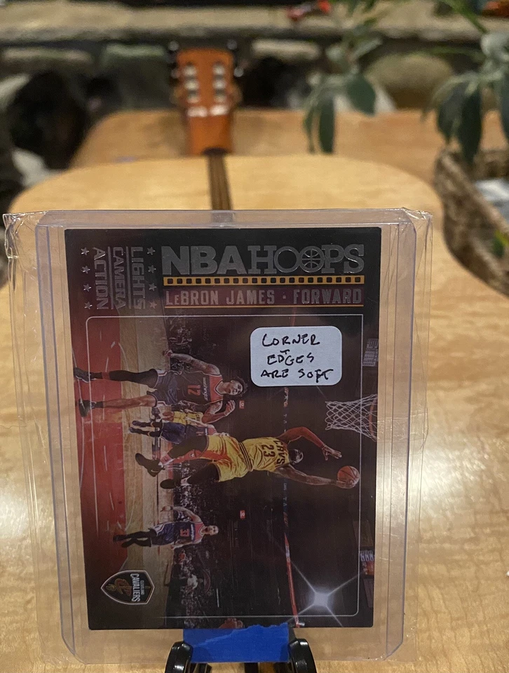 2017-18 LeBron James NBA Hoops/ Lights Camera Action #4 Cleveland Cavaliers - Image 3 of 3