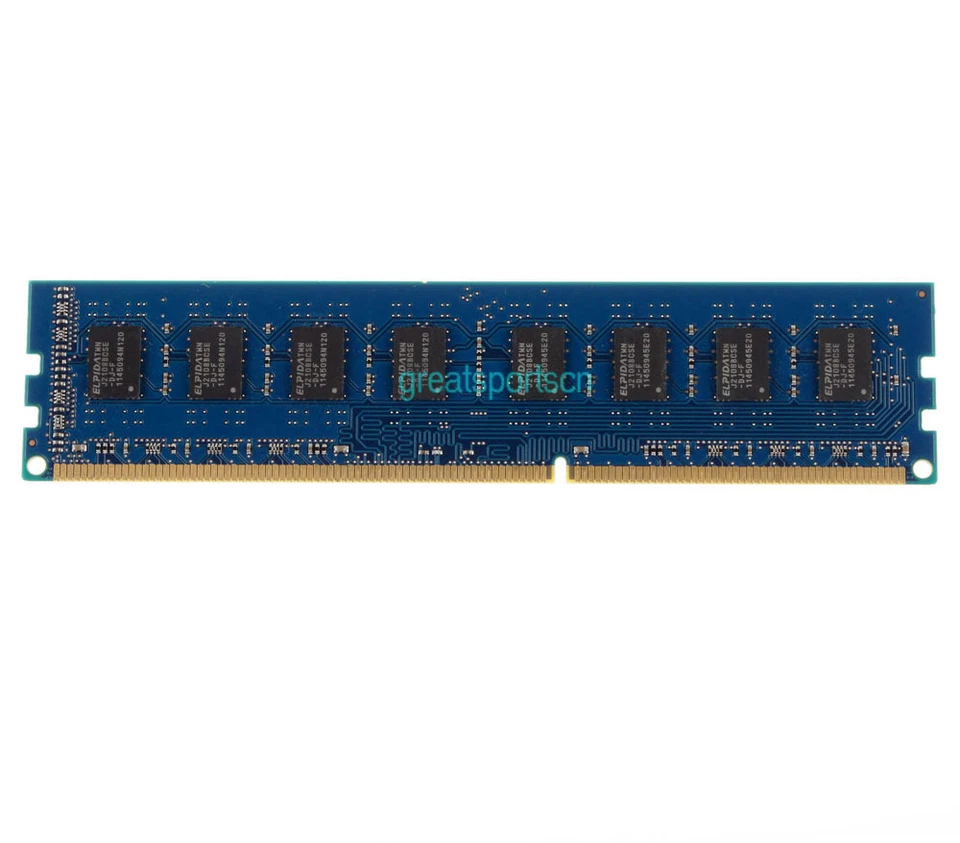 8GB 2PSC 4GB Elpida 2RX8 DDR3-1333MHz PC3-10600U 240pin DIMM Desktop Memory RAM - Image 3 of 4