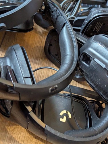 FAULTY bundle of 15x Logitech G935 G635 G432 Zone 750 headset headphones job lot - Picture 17 of 24