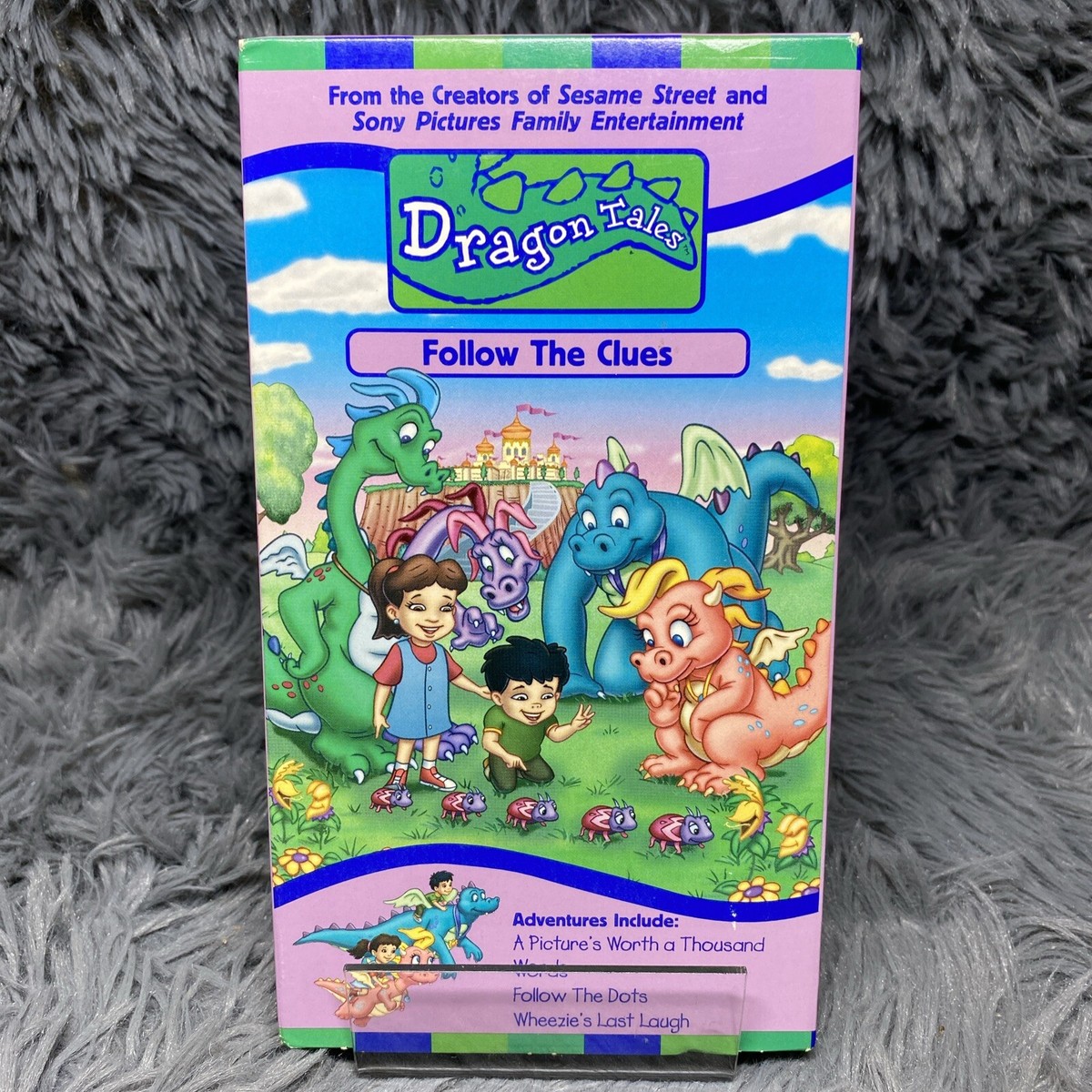 PBS Kids Dragon Tales - Follow the Clues VHS 2000 Sesame