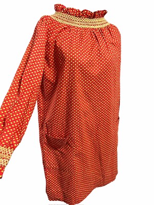 button up dress women Drop Shoulder Button Up Woven Shirt Dress Large / Mauve