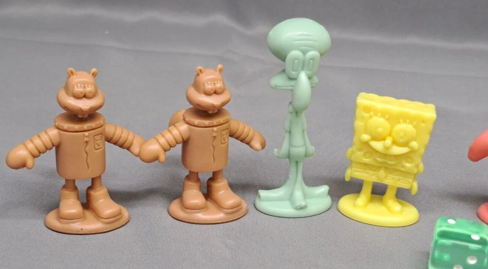 2002 SpongeBob Squarepants Wacky Race To The Krusty Krab Replacement Game Pieces - Image 3 of 4
