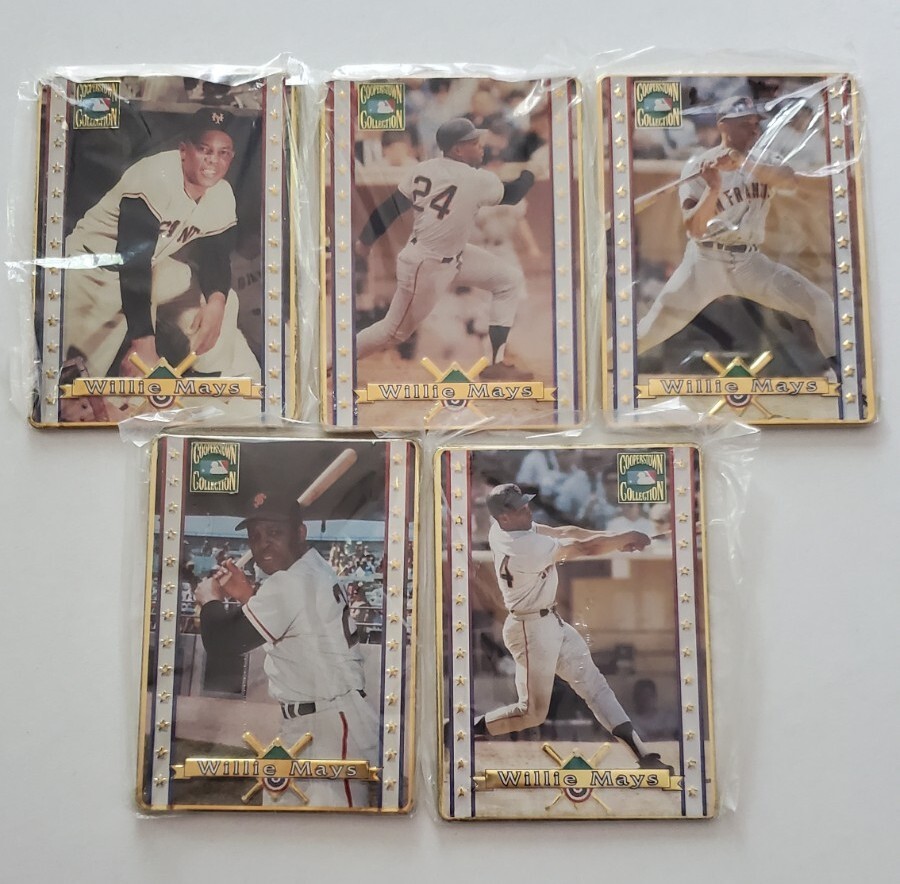 1995 Upper Deck Metallic Impressions Willie Mays Set eBay