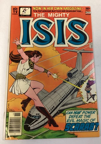 Mighty Isis #1 November 1976 VF/NM Scarab! - 第 1/8 張圖片