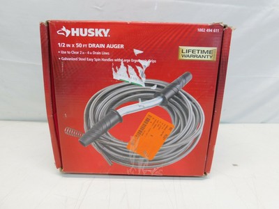 1 2 in x 50 ft drain auger