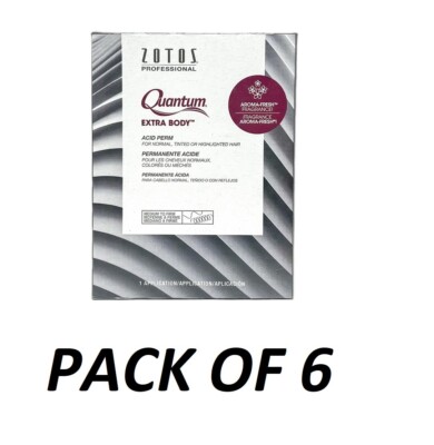 Zotos Quantum Extra Body Acid Permanent Unisex Treatment - PACK OF 6