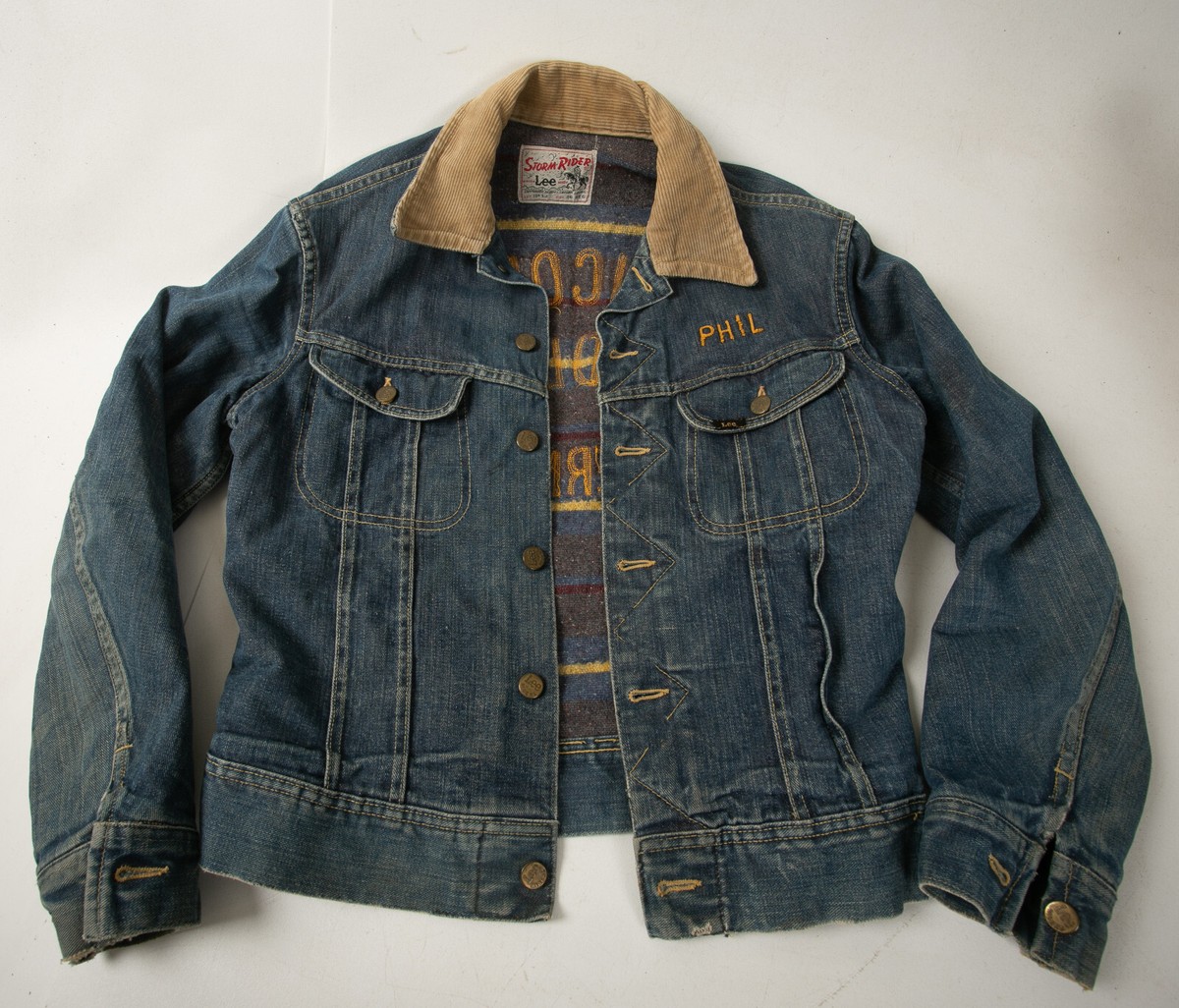 Lee Storm Rider Vintage Jean Jacket (HSE) 101J Lined (JSF6 Lee Storm Rider Vintage Jean Jacket (HSE) 101J Lined (JSF6