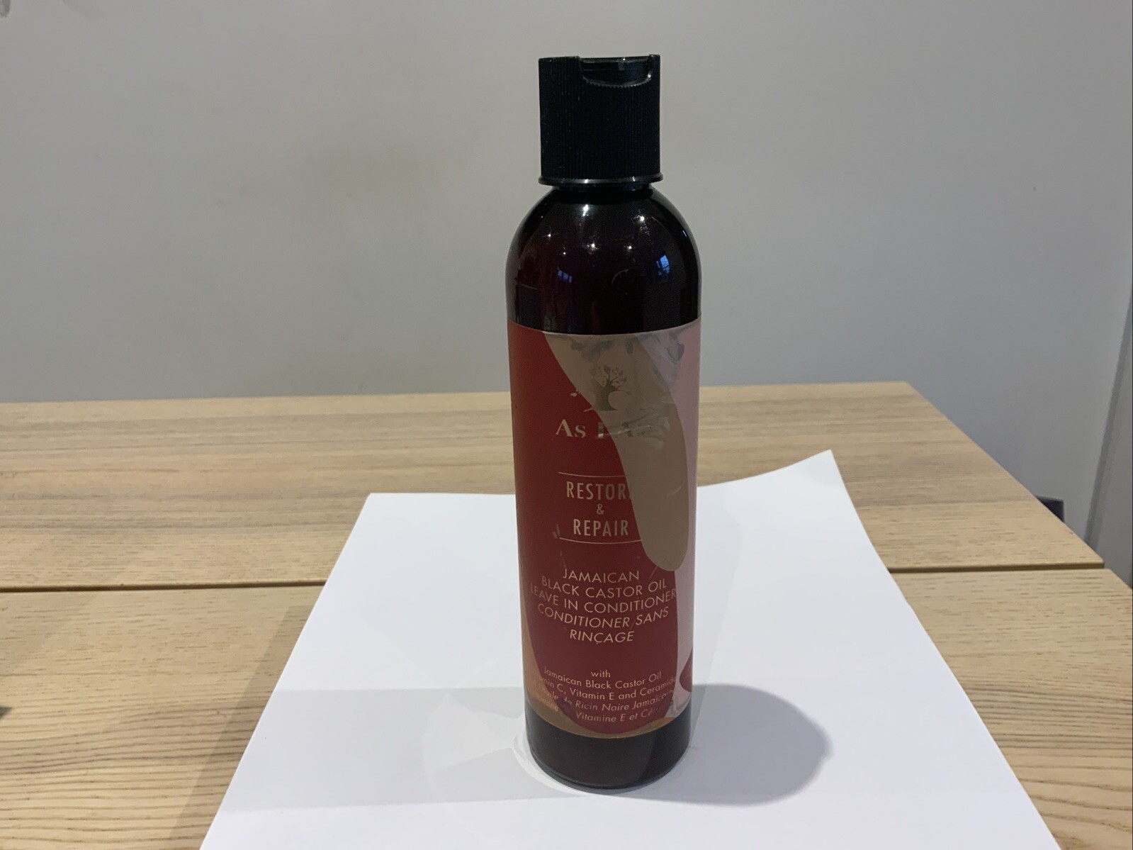 AS I AM RESTORE & REPAIR JAMAICAN BLACK CASTOR OIL LEAVE IN CONDITIONER 237ML