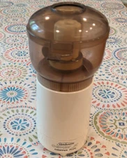 Vintage Sunbeam Oskar Jr CHOPPER PLUS Mini Food Processor #14131 works