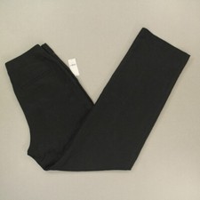 Gap Women's Hi-Rise Pleated Pants Size 0 Black Lightweight Tencel VTG NOS