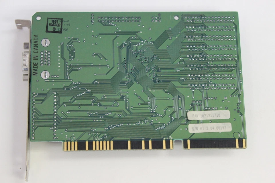 ADAPTADOR VIDEO ATI 1090011710 8514 ULTRA AT BUS ISA 1021211710 FCC EXM8514VMAT1 Foto 2 de 3