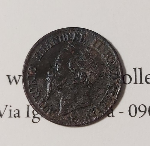 1 CENTESIMO 1862 ZECCA DI NAPOLI - Foto 2 di 3