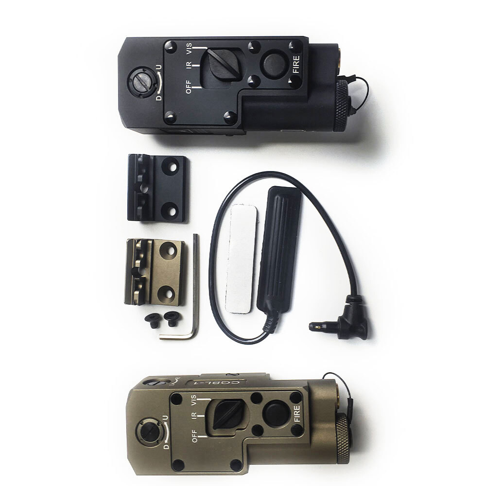 SOTAC Metal CQBL-1 Green Dot Laser + IR Laser Indicator Sight For