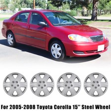 15 Hubcap Wheel Covers Fit For 2005 2006 2007 2008 Toyota Corolla 15 Hub Caps 15 Hubcap Wheel Covers Fit For 2005 2006 2007 2008 Toyota Corolla 15 Hub Caps