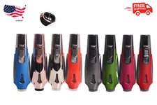 TESLA® Coil Lighters Double Flame Butane Refillable  Torch Lighter