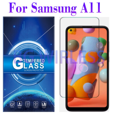 For Samsung Galaxy A11 Clear-TEMPERED GLASS SCREEN