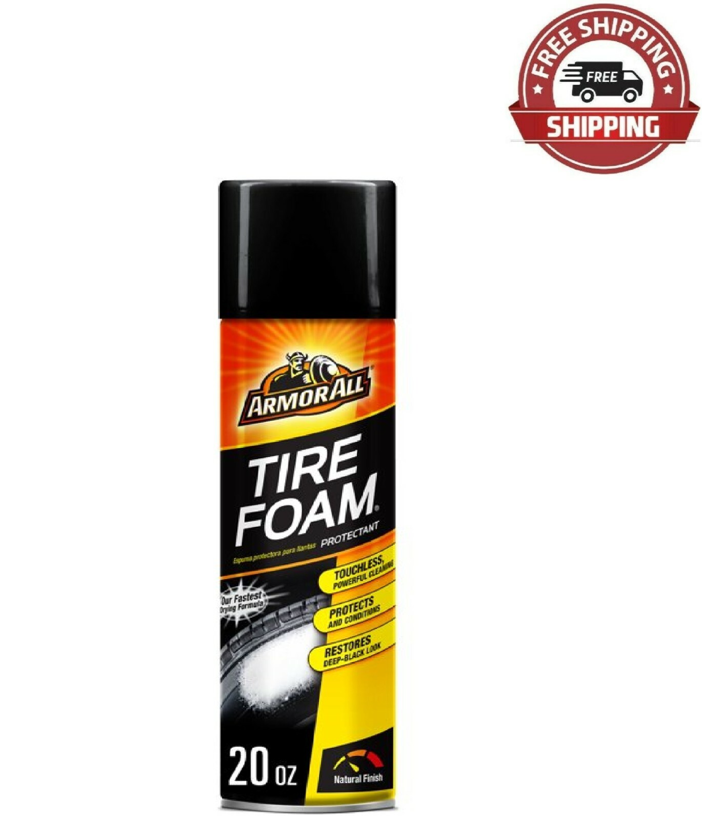 Armor All Tire Foam Protectant, 20 oz Best Shining Tire Foam Free
