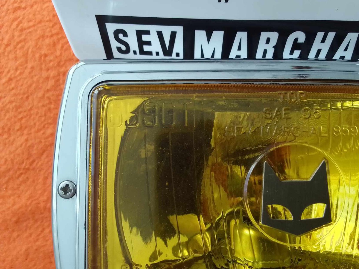 Marchal 859 GT halogen driving lights lamps yellow | eBay