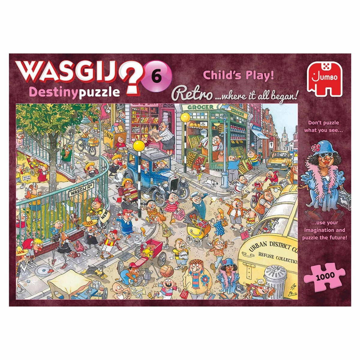 WASGIJ? Retro D 6 Childs Play Jigsaw Jigsaws & Puzzles eBay